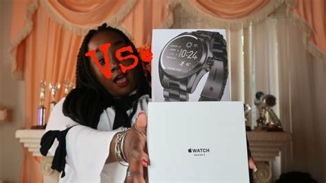 apple watch vs michael kors watch